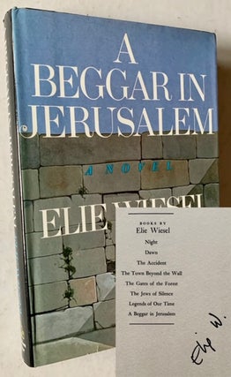 Item #18688 A Beggar in Jerusalem. Elie Wiesel