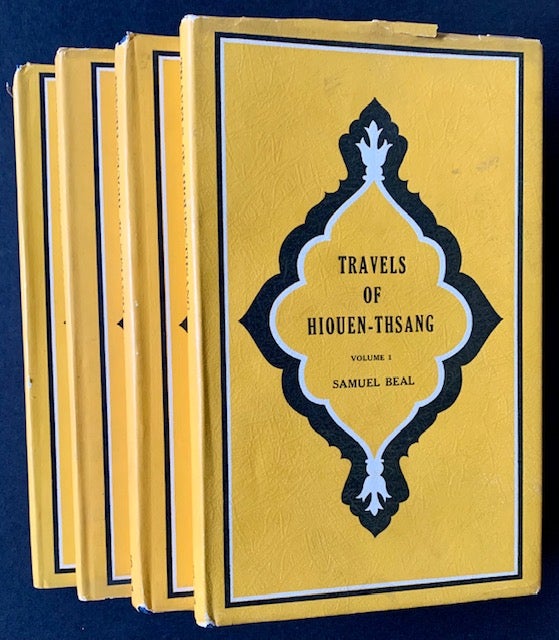 Item #18785 Travels of Hiouen-Thsang (in 4 Vols.). Samuel Beal.
