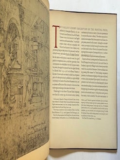 Durer's 1511 Drawing of a Press and Printer