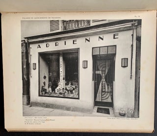 Modern French Shop-Fronts and Their Interiors (Complete with 54 Plates)