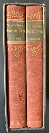 Item #18891 Thayer's Life of Beethoven (2 Vols., in Slipcase). Alexander Wheelock Thayer