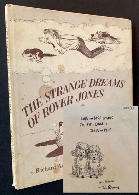 Item #18936 The Strange Dreams of Rover Jones (Inscribed --with Original Artwork-- by Eric Gurney). Richard Armour, Eric Gurney.