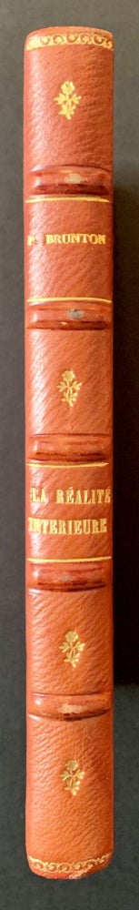 Item #18944 La Realite Interieure. Paul Brunton.