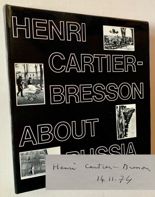 Item #19132 About Russia. Henri Cartier-Bresson.
