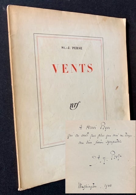 Item #19265 Vents. St.-J. Perse.