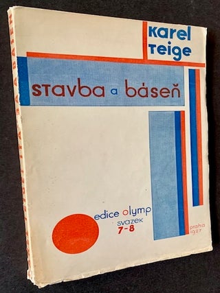 Item #19280 Stavba a Basen: Umeni Dnes a Zitra 1919-1927 ("Building and Pool: Art Today and...