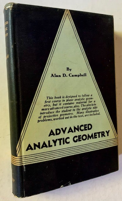 Item #19310 Advanced Analytic Geometry. Alan D. Campbell.