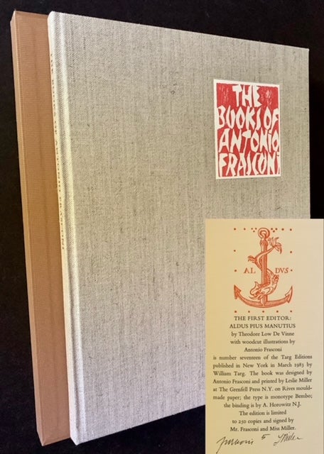 Item #19338 The Books of Antonio Frasconi: A Selection 1945-1995