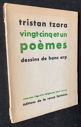 Item #19381 Vingt-Cinq-et-Un Poemes. Tristan Tzara