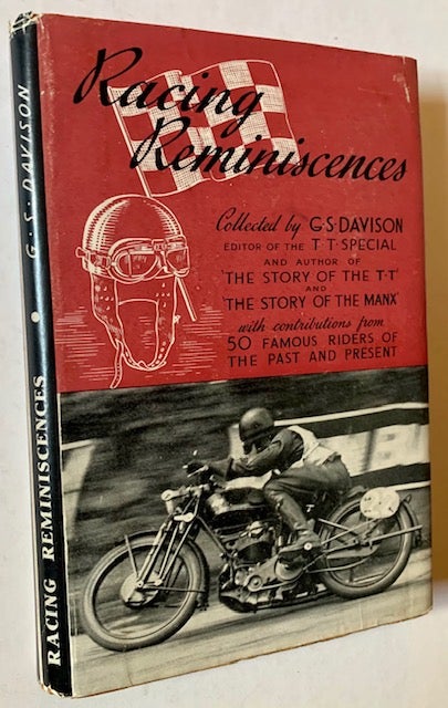 Item #19393 Racing Reminiscences by Riders of the Past and Present. G S. Davison.
