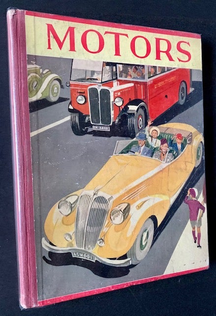 Item #19487 Motors (1930s Car Board Book)
