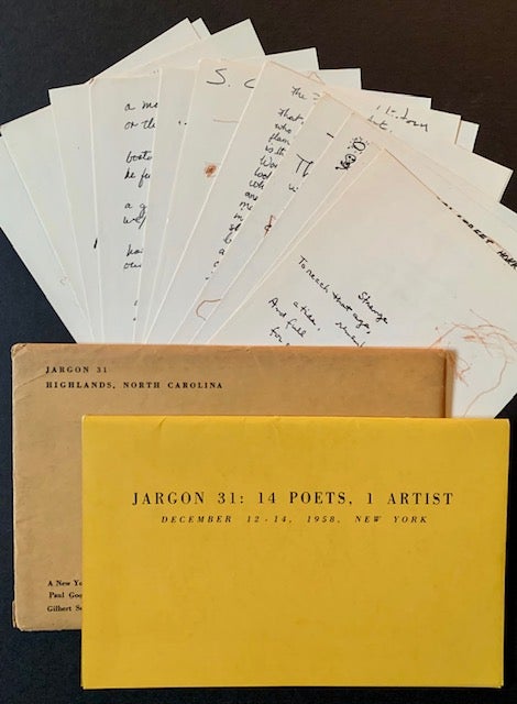 Item #19498 Jargon 31: 14 Poets, 1 Artist (December 12-14, 1958, New York)