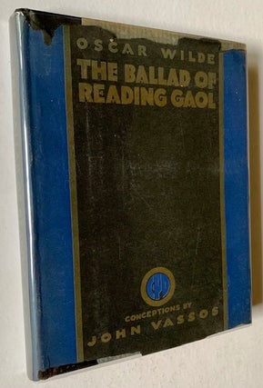 Item #19589 The Ballad of Reading Gaol (In Dustjacket). Oscar Wilde, John Vassos