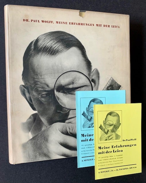 Item #19604 Meine Erfahrungen Mit Der Leica (With 2 Original Laid-In Brochures). Dr. Paul Wolff.
