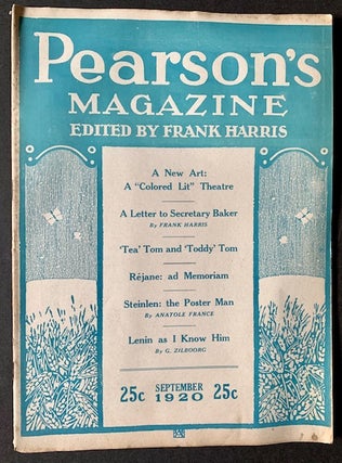 Item #19608 Pearson's Magazine (Aleister Crowley Appearance). Frank Harris