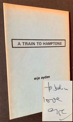 Item #19669 A Train to Hamptons. Erje Ayden