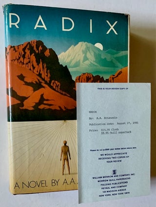 Item #19719 Radix (Review Copy). A A. Attanasio