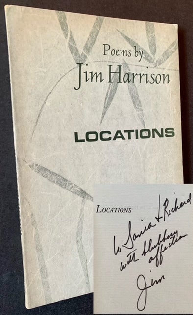Item #19754 Locations. Jim Harrison.