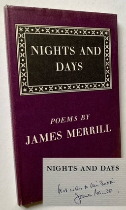 Item #19952 Nights and Days. James Merrill