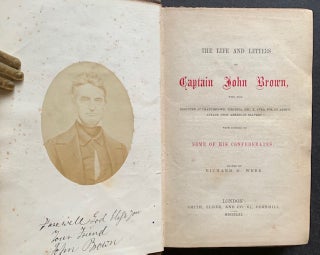 Item #20020 The Life and Letters of Captain John Brown, Who Was Executed at Charlestown,...