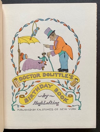 Doctor Dolittle's Birthday Book