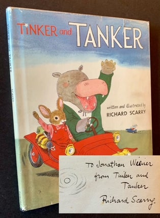 Item #20120 Tinker and Tanker (Signed by Richard Scarry). Richard Scarry