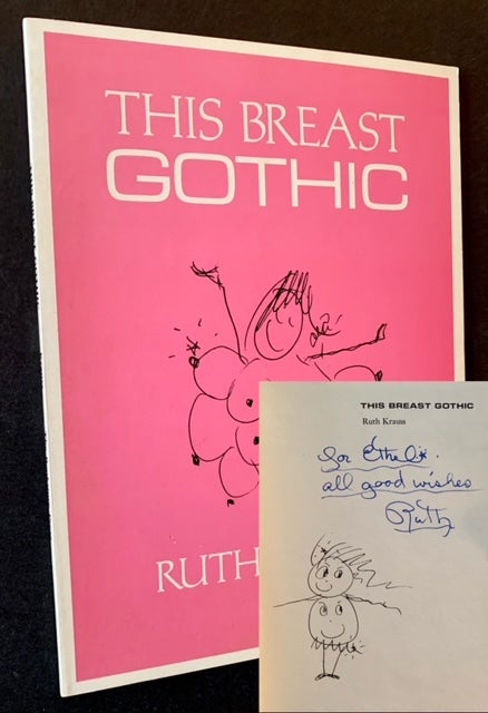 Item #20228 The Breast Gothic. Ruth Krauss.