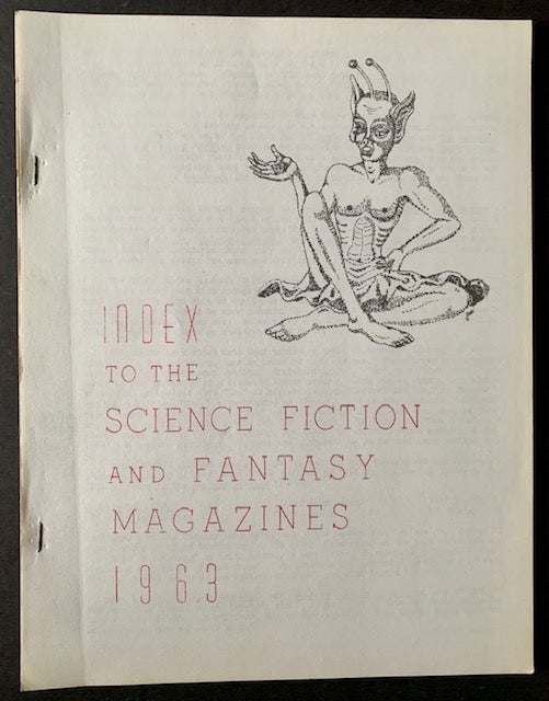 Item #20440 Index to the Science Fiction and Fantasy Magazines (1963)