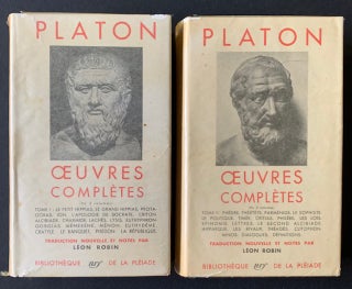 Item #20567 Oeuvres Completes (2 Vols.). Platon