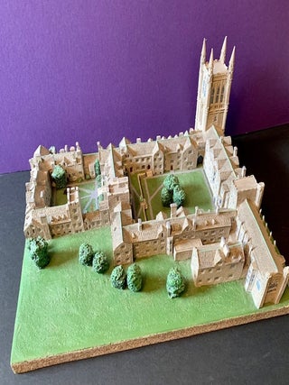 Item #20598 A Handmade Replica of Princeton's Graduate College. Patrice J. M. Lagnier