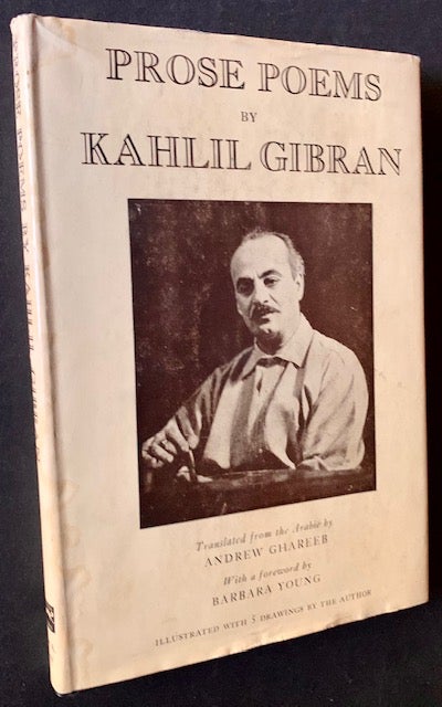 Item #20642 Prose Poems. Kahlil Gibran.
