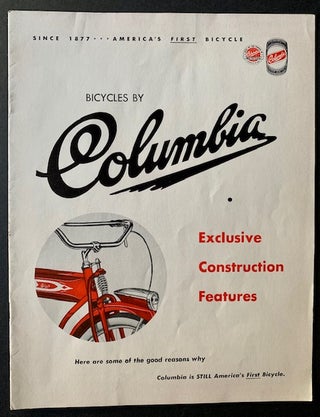 Item #20667 Bicycles by Columbia -- Exclusive Construction Features