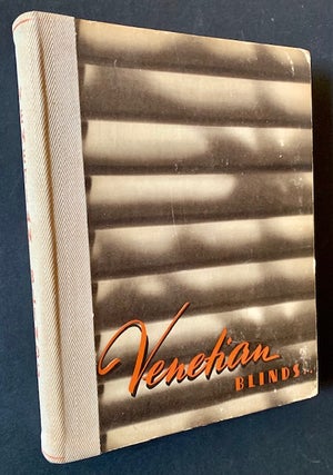 Item #20722 Venetian Blinds: A Practical Manual on the Manufacture, Construction, Care and...