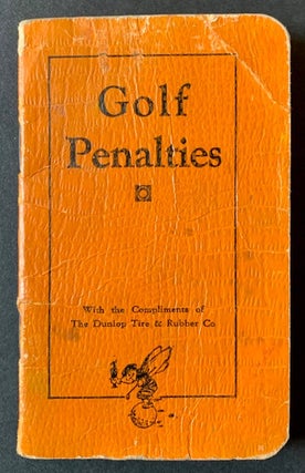 Item #20734 Golf Penalties and Etiquette in Accordance with the Rules of the R.&A.G.C. and...