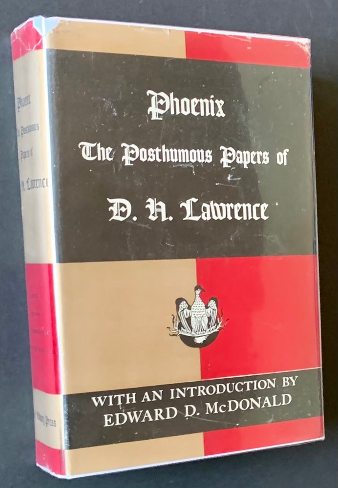 Item #20740 Phoenix: The Posthumous Papers of D.H. Lawrence