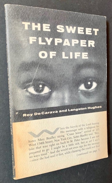 Item #20803 The Sweet Flypaper of Life. Langston HUghes, Roy DeCarava.