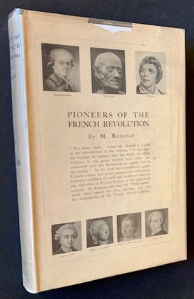 Item #20841 Pioneers of the French Revolution. M. Roustan