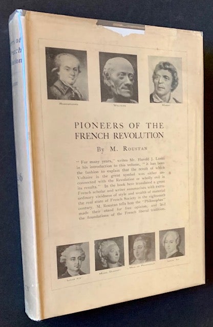 Item #20841 Pioneers of the French Revolution. M. Roustan.