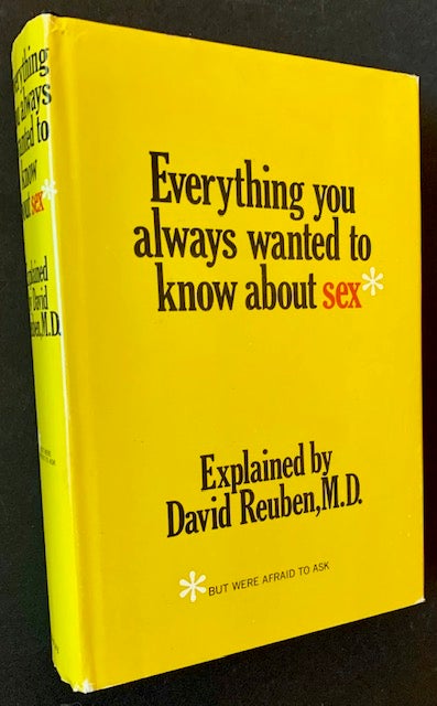 Item #20848 Everything You Always Wanted to Know About Sex*. M. D. David R. Reuben.