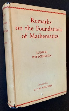 Item #20862 Remarks on the Foundations of Mathematics. Ludwig Wittgenstein