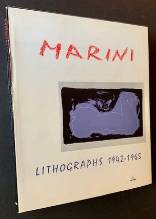 Item #20907 Marino Marini Lithographs 1942-1965. Giovanni Carandente