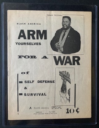 Item #20941 Black America Arm Yourselves for a War of Self Defense & Survival: A Black America...