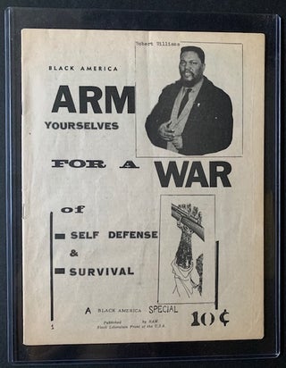Item #20941 Black America Arm Yourselves for a War of Self Defense & Survival: A Black...