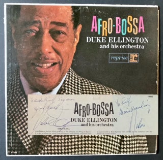 Item #20975 Afro-Bossa: Duke Ellington and His Orchestra --LP Record (Inscribed Twice by Duke...