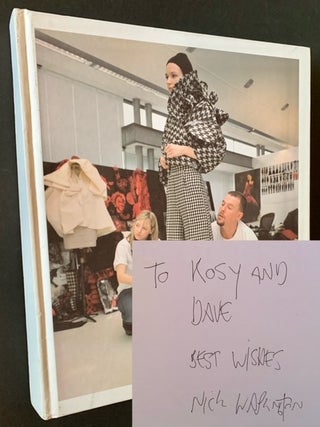 Item #20982 Alexander McQueen: Working Process -- Photographs by Nick Waplington. Susannah...
