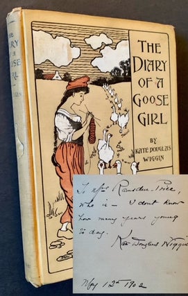 Item #21015 The Diary of a Goose Girl. Kate Douglas Wiggin