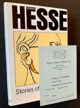 Item #21021 Stories of Five Decades (Review Copy). Hermann Hesse