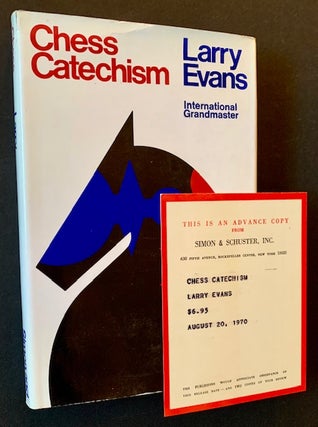 Item #21027 Chess Catechism (Review Copy). Larry Evans