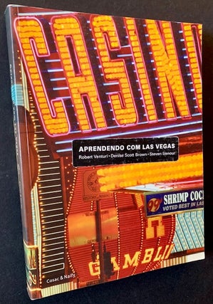 Item #21092 Aprendendo Com Las Vegas ("Learning from Las Vegas" in Portuguese). Denise Scott...