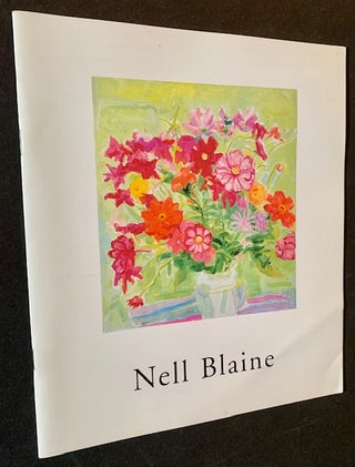 Item #21139 Nell Blaine: Recent Oils--Watercolors--Drawings